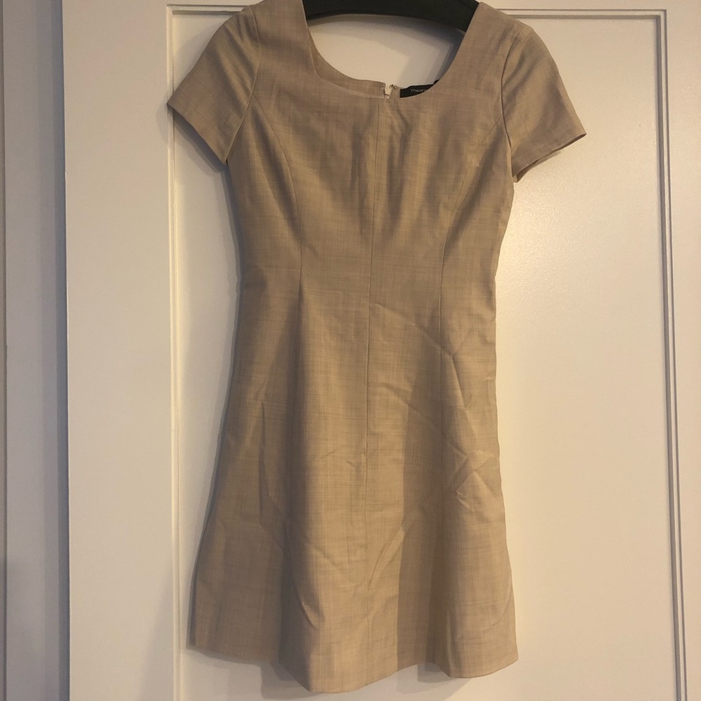 NWT Theory Square NK Flare Dress